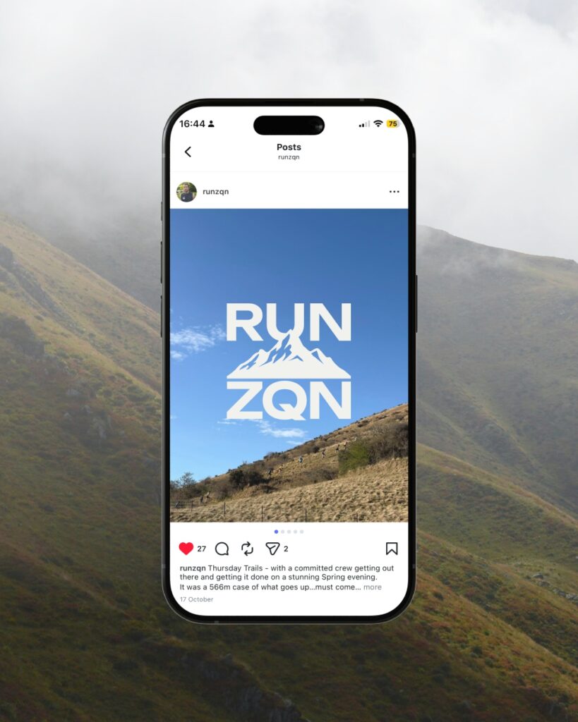 RUNZQN Instagram mockup by drillthrill