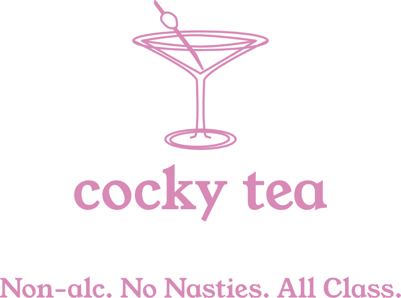 cocky tea non-alc. no nasties. all class.